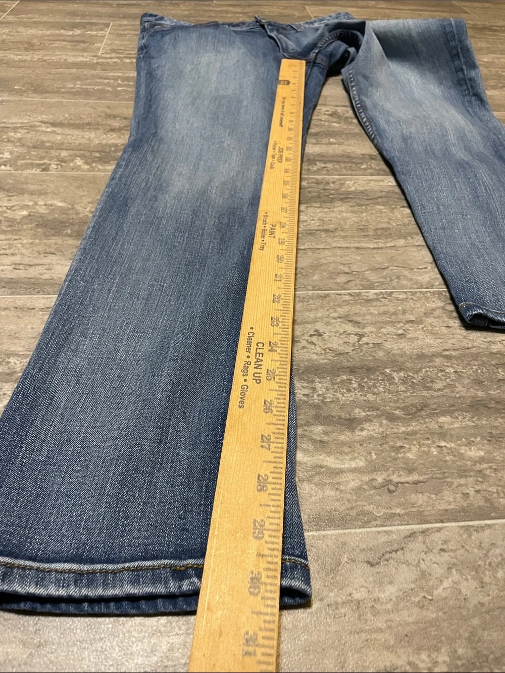 Men's Johnston & Murphy 5-Pocket Washed Stretch Denim Jeans Size 33 x 30